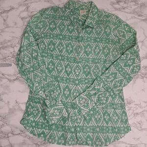 J. Crew Patterned Button Down - Size S